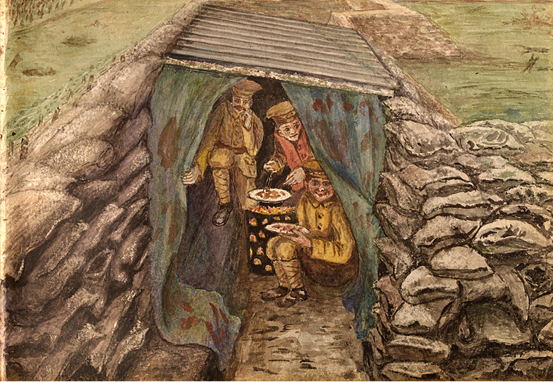ABSI, Detail from Leslie Walker sketch